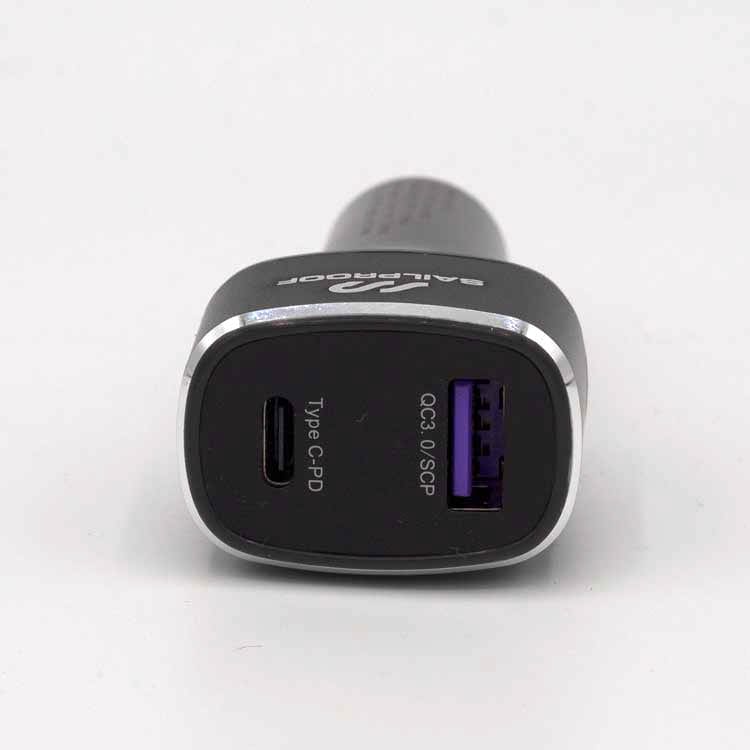 Auto-Konverter-Adapter-Controller-USB-C-Stecker zu 20-V-Zigarettenanzünder- Buchse